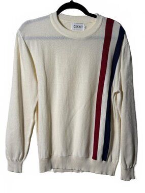 OXKNIT 100% Cotton Sweater Mens Small Old Money Preppy